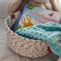 Rope Bowl, Large, Black & White