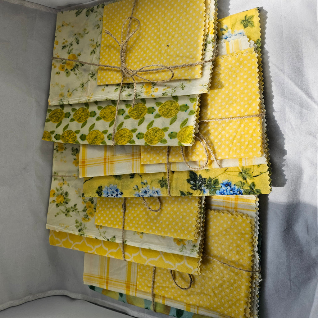 Beeswax Wraps, Set of Three Sizes