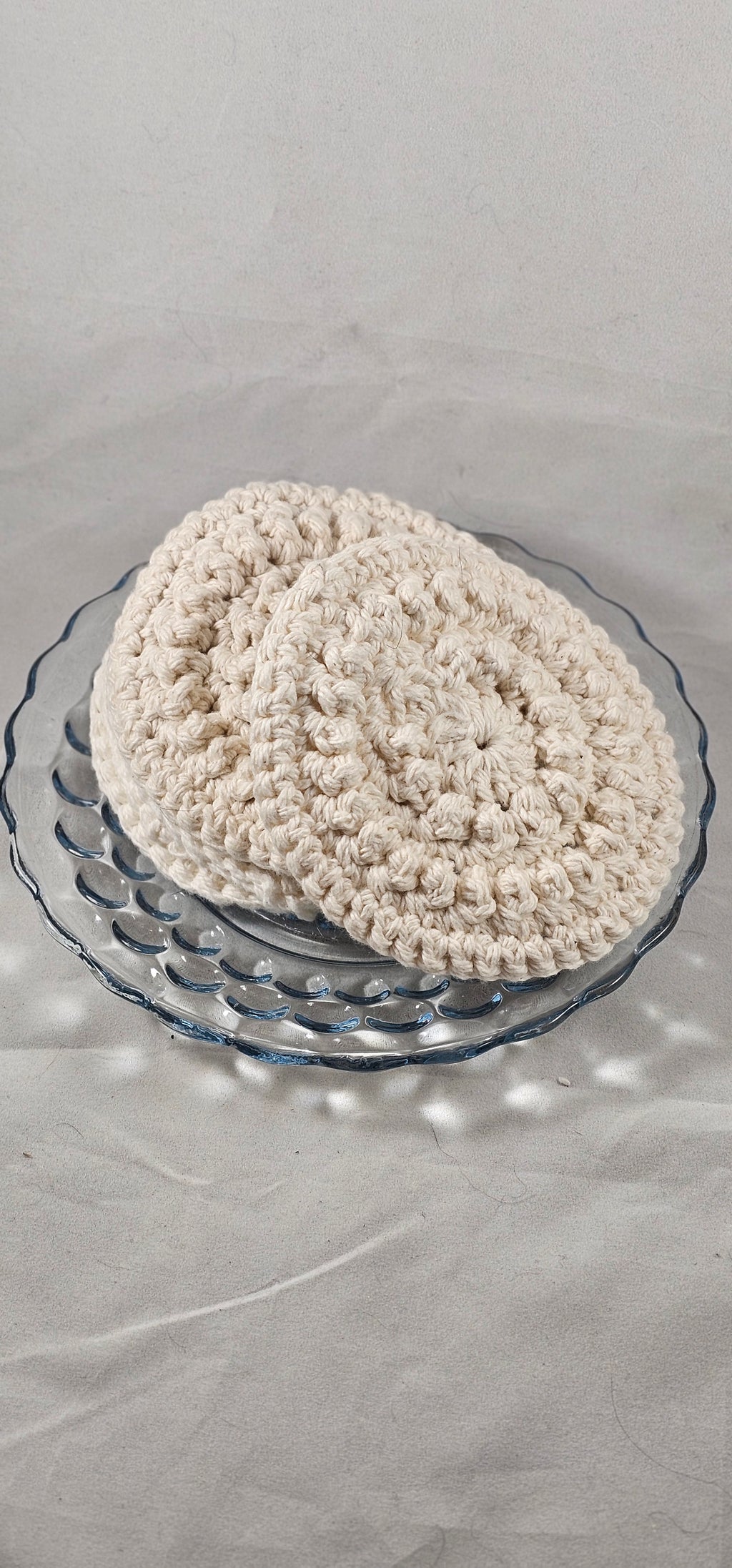 Face Wipes Set, Crocheted
