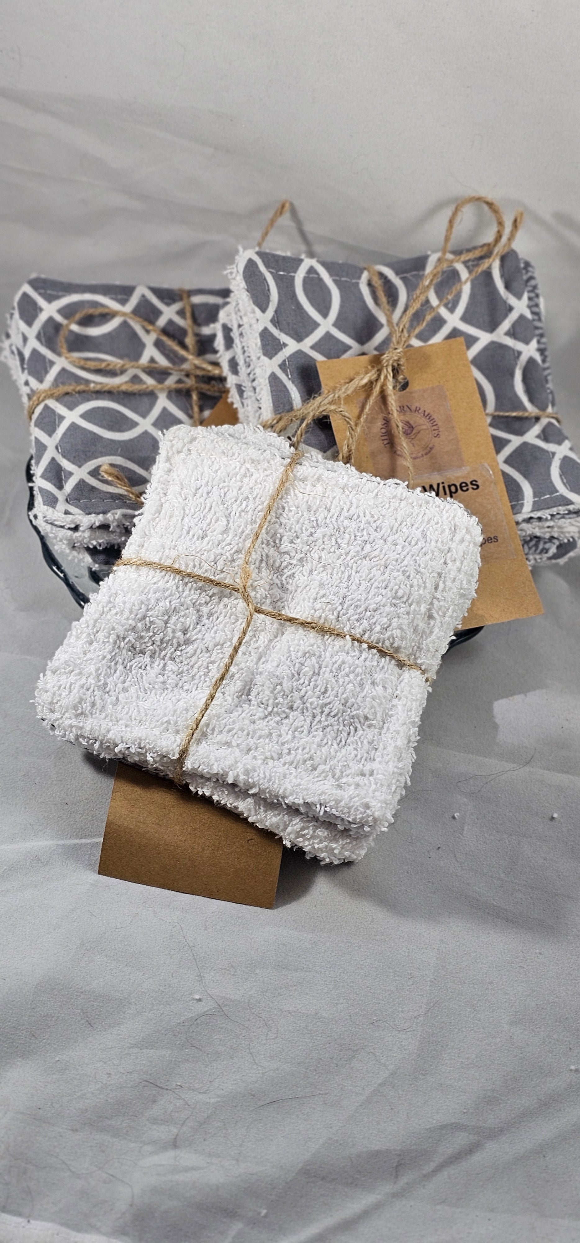 Face Wipe Set of 6, Fabric