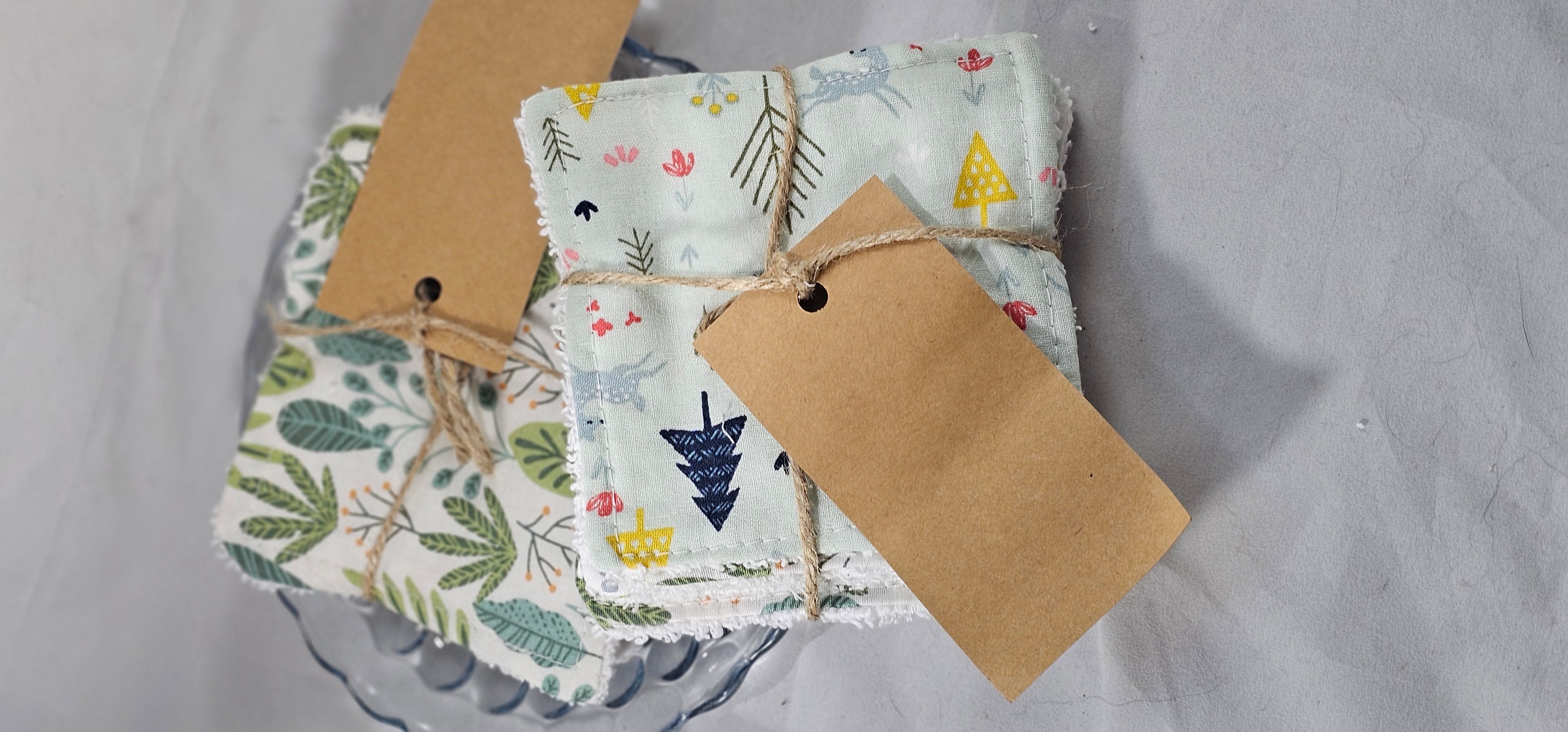 Face Wipe Set of 6, Fabric