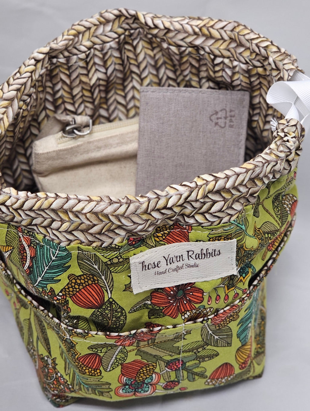 Make up Jewelery drawstring bag, medium size