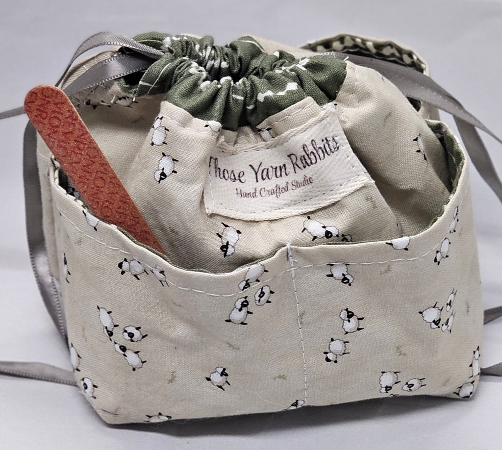 Make up Jewelery drawstring  bag, small size