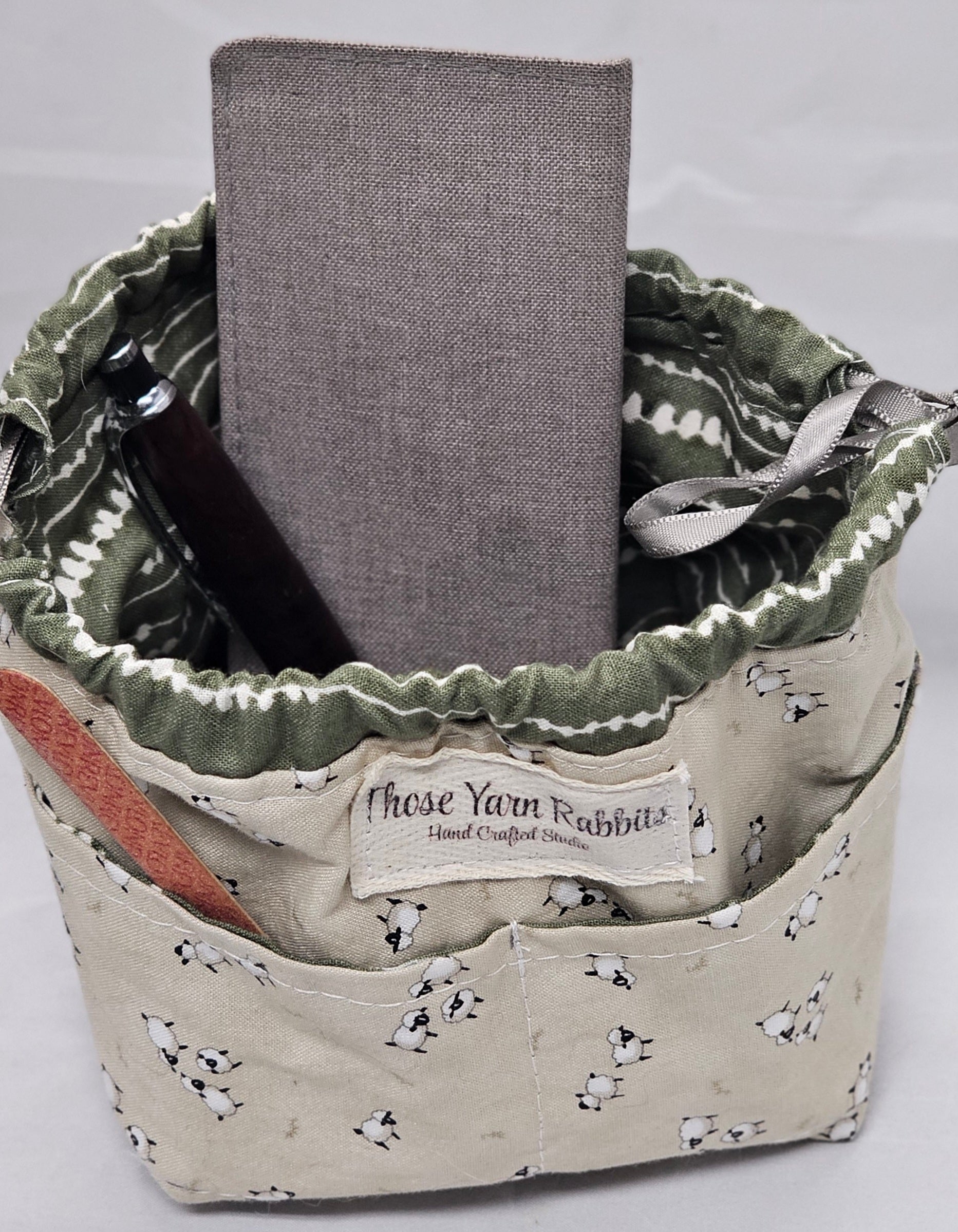 Make up Jewelery drawstring  bag, small size