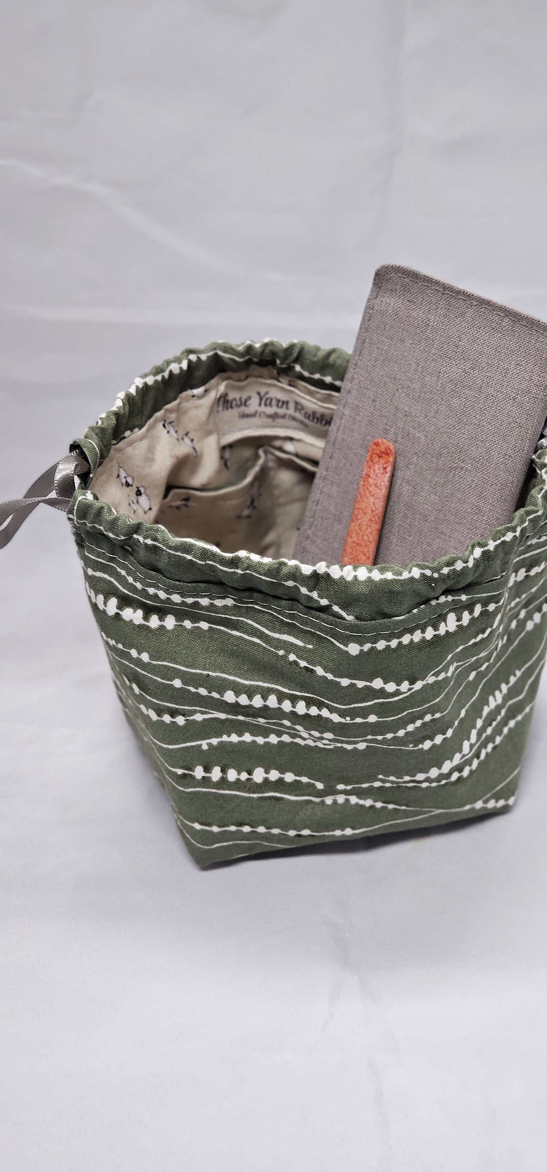 Make up Jewelery drawstring  bag, small size