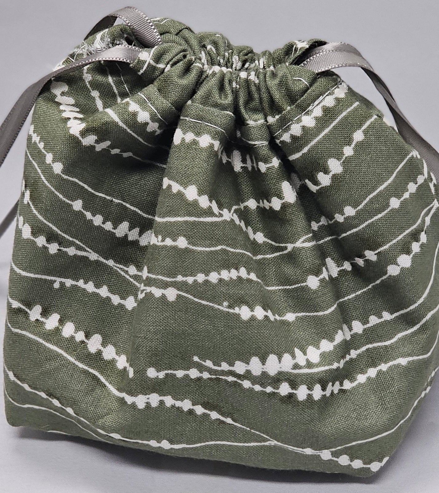 Make up Jewelery drawstring  bag, small size